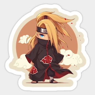 deidara Sticker